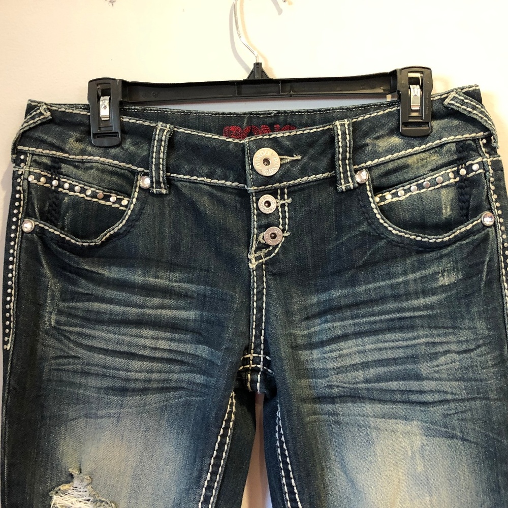 Bongo Distressed Jeans - Picture 3 of 8